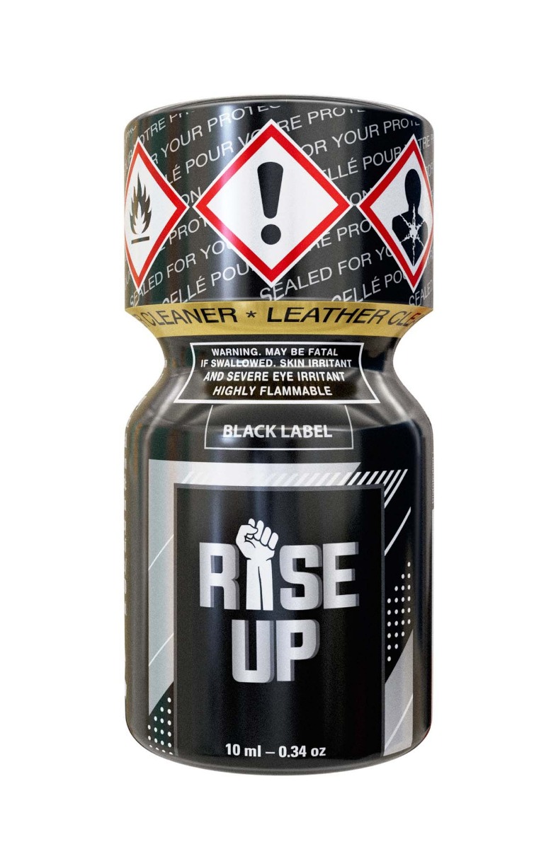 Rise Up Black Label Poppers 10ml