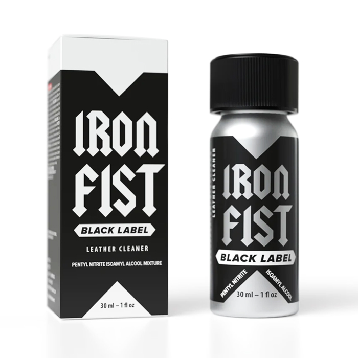 Iron Fist Black Label Poppers - 24 ml