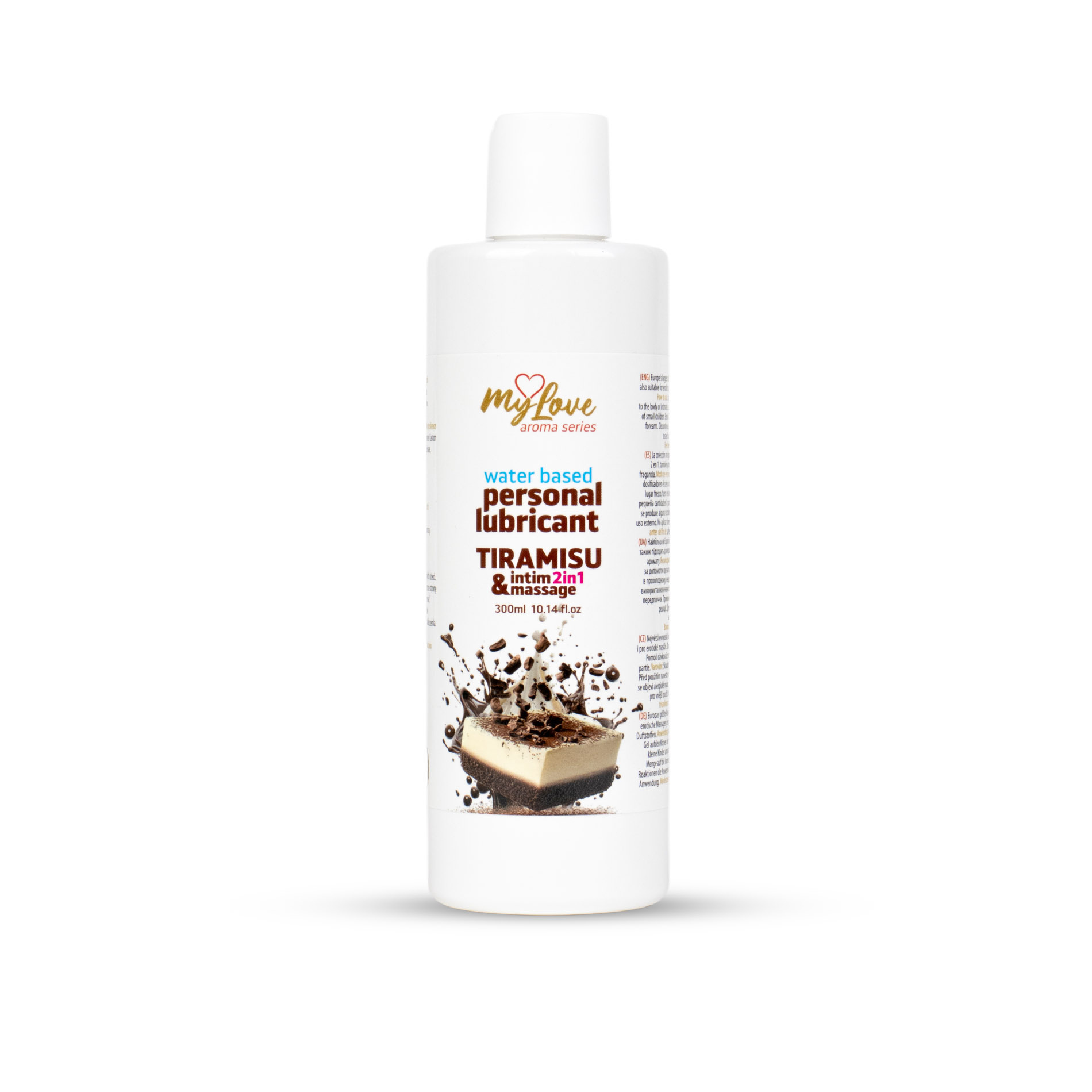 MyLove Aroma Series 2-in-1 Glij- en Massagemiddel - Tiramisu