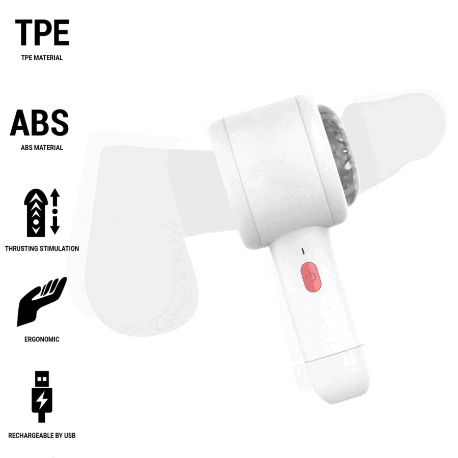 Automatische Masturbator met Stootstanden B - Series Cute 