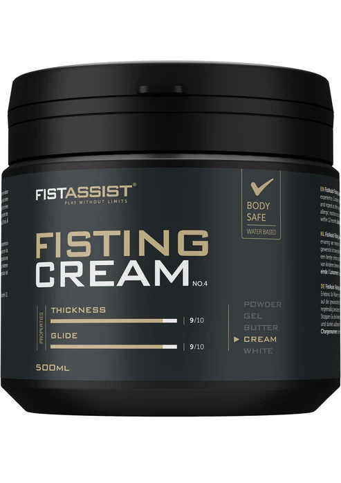 Fisting Cream Siliconenbasis 500 ml