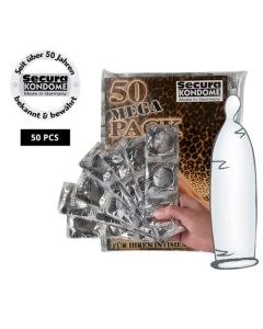 Secura Transparant Condooms - 50 stuks
