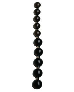 Zwarte anal beads