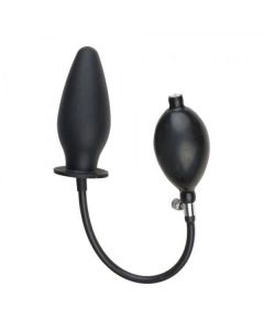 Opblaasbare Buttplug - True Black - Los