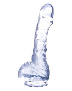Realistische Dildo Transparant 17.8 cm