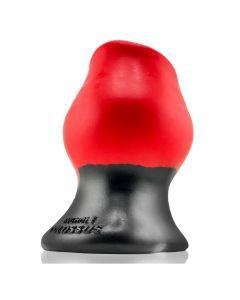 Super Max Pighole Tunnel Plug XXXL - Oxballs Rood Lava