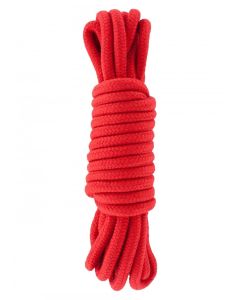 Bondagetouw Rood Katoen - 10 meter