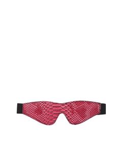 Deluxe Blinddoek - Roze / Zwart