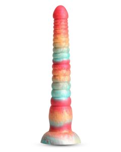 Stacked Dildo 23 cm - Rood/Goud