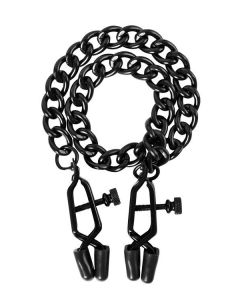 Zwarte Metalen Tepelklemmen - Guilty Pleasure