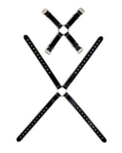Body Harnas Man Bondage Model 3 - Zwart