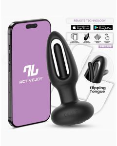 Buttplug met bewegende tong IY - Zack