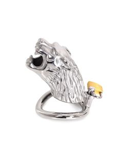 Cock Cage Lion - Zilver