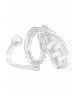 Cockcage met Plug 10 - Transparant