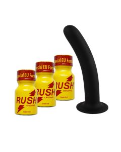 Combipack Rush Poppers & Anaal Dildo