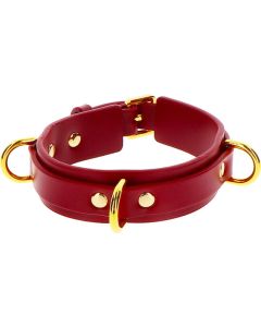 D-Ring halsband Deluxe - Taboom