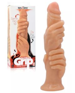XXL Dildo The 2 Fisted Grip - Cock-In-Hands Dildo