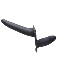 Dubbele Strap-On Vibrator Power Pegger