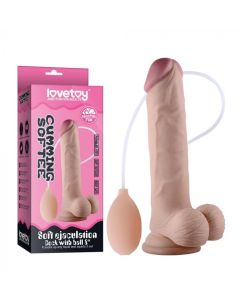 Ejaculerende Dildo met Ballen