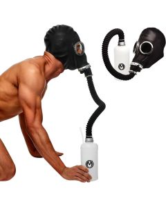 Dark Inhaler Gasmasker met Fles