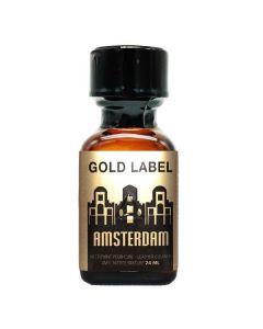 Amsterdam Gold Label Poppers - 24ml