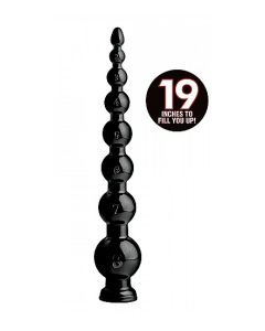 Graduated Bead Anal Snake Anaaldildo - 19 inch