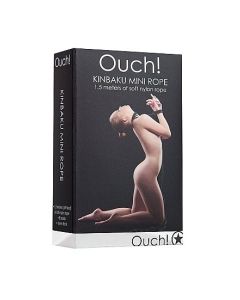 Kinbaku Mini Touw 1,5 meter - Zwart
