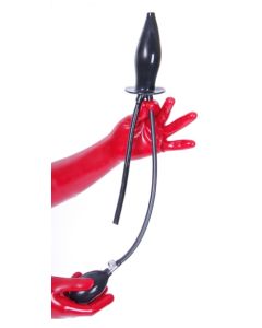 Latexa Opblaasbare Buttplug Zwart