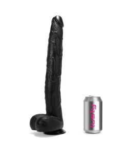 Lusty XXL Dildo Black Bob - 43 CM