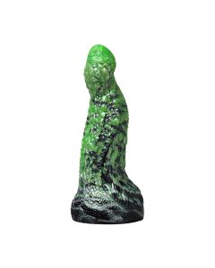 Monster Dildo Gode Puruk - Groen	