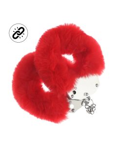 Fluffy Handboeien Heavy-duty - Rood