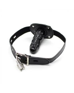 Penis Gag met Realistische Dildo