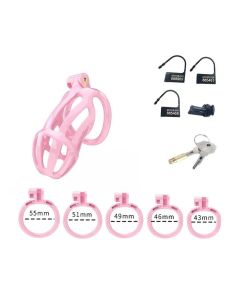 Peniskooi P-Cage PC02 Maat M - Roze