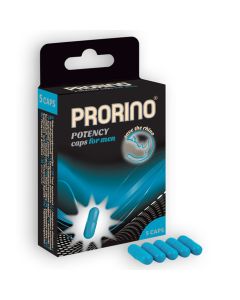 Potentie capsules voor mannen 5 stuks