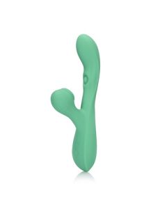 Pulse Wave Tongbewegende Rabbit Vibrator - Blue Grass