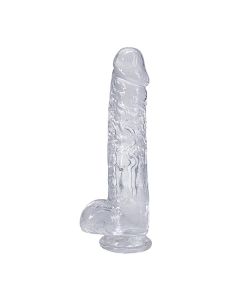 Realistische Dildo 25 cm - Transparant