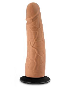 Realistische Dildo Lock On Dynamite - Getinte Huidskleur