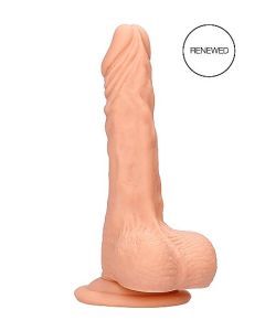 Realistische Dildo met Ballen Dong 7 Inch - Huidskleur