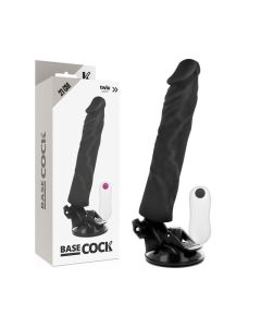 Realistische Vibrator BASECOCK met afstandsbediening