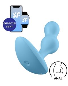 Satisfyer Deep Diver Vibrerende Buttplug - Blauw