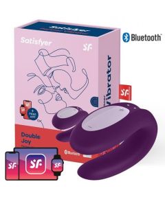 Satisfyer Double Joy App-Connect - Paars