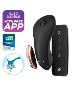 Satisfyer Little Secret Slip Vibrator - Zwart