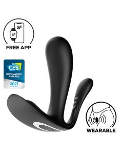 Satisfyer Draagbare Vibrator Top Secret - Zwart