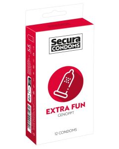 Secura Extra Fun Condooms - 12 Stuks