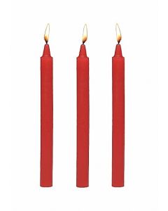 SM Kaarsen 3 Stuks - Rood