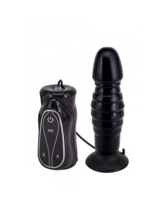 Stotende Buttplug met afstandsbediening