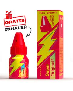 Super Original Poppers met Inhaler - 10 ml