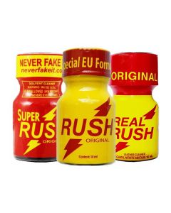 Triple Rush Poppers Pack