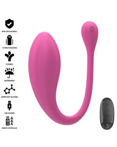 Vibrator Janice Dubbele stimulatie met afstandsbediening