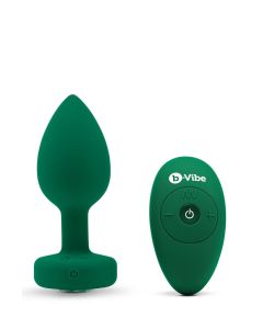 Vibrerende Buttplug B-Vibe M/L - Groen